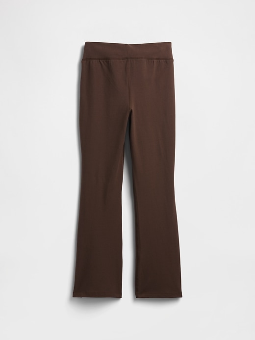 Image number 2 showing, Kids Stretch Jersey Flare Leggings