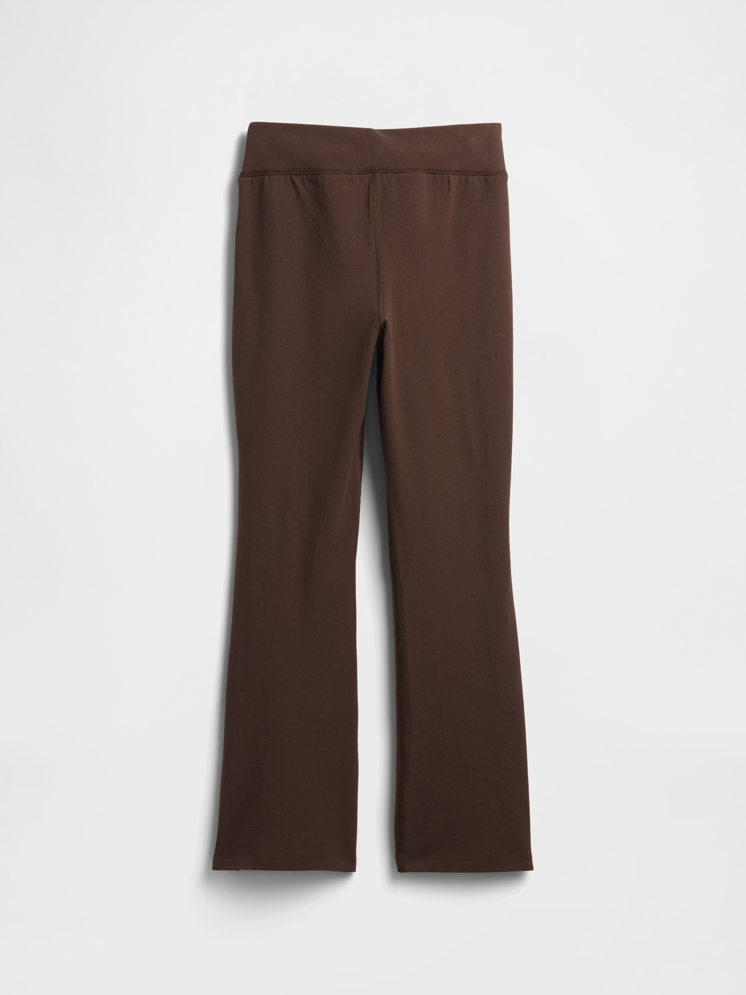 Gap Factory Kids Stretch Jersey Flare Leggings In Brown