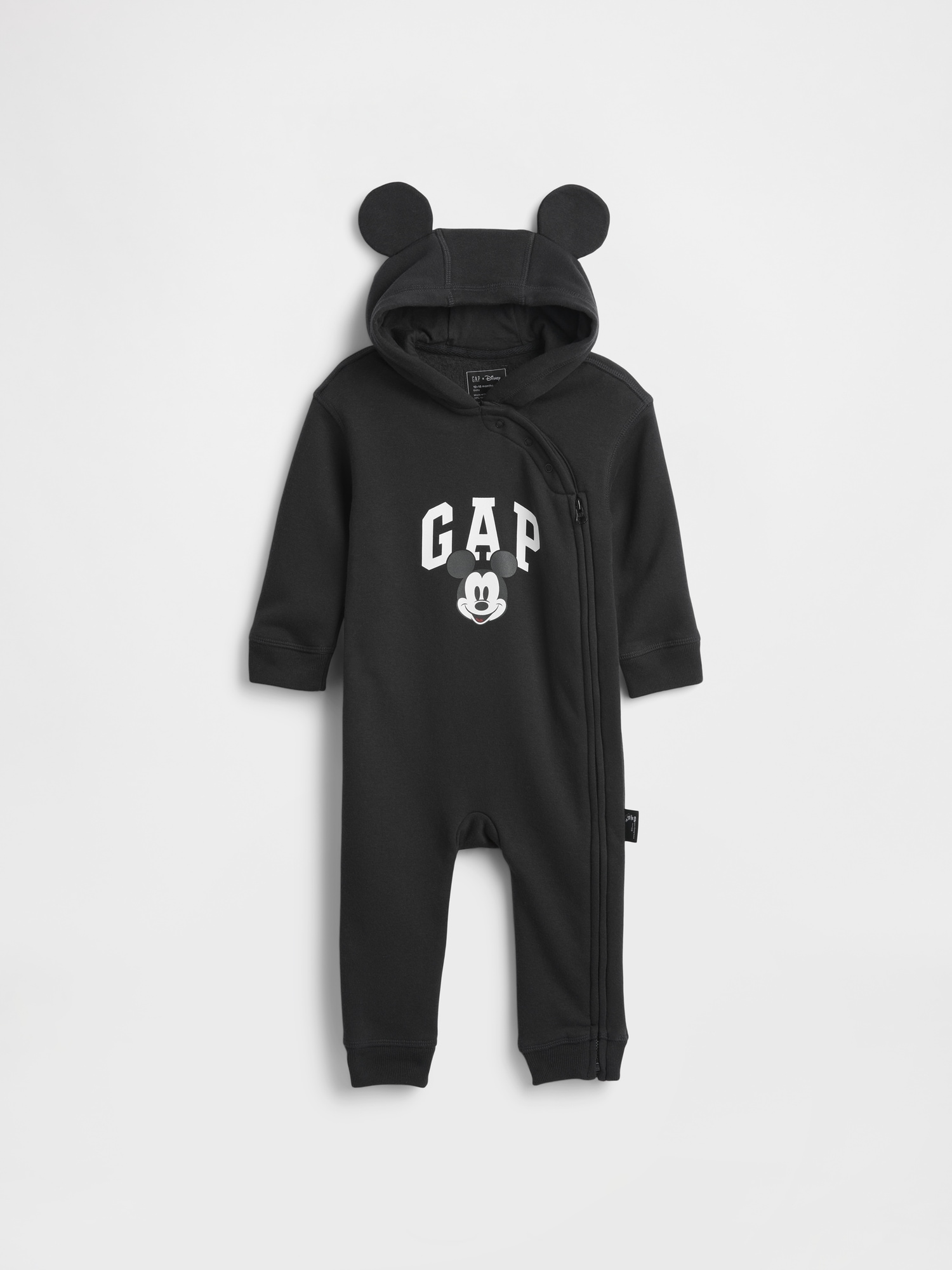 babyGap × Disney Logo One-Piece - Black