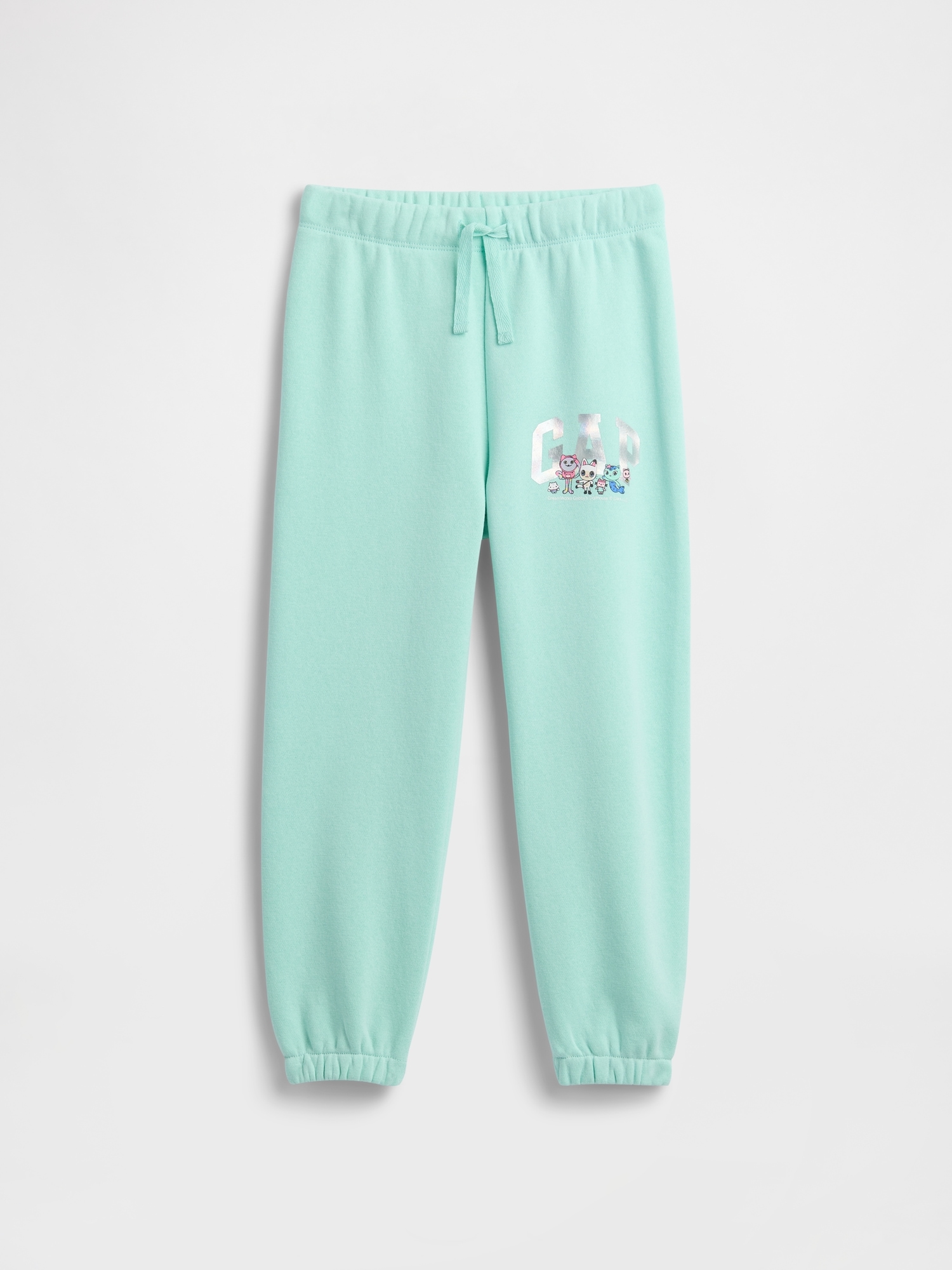 babyGap | Gabby's Dollhouse Relaxed Logo Pull-On Joggers - Surf Spray Blue