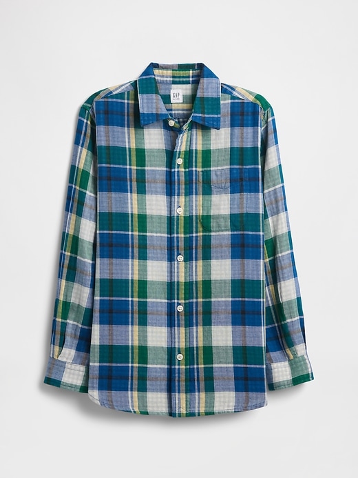 Image number 1 showing, Kids Plaid Shirt