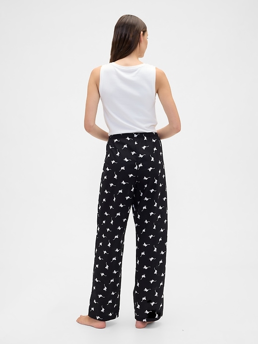 Image number 2 showing, Print Poplin PJ Pants