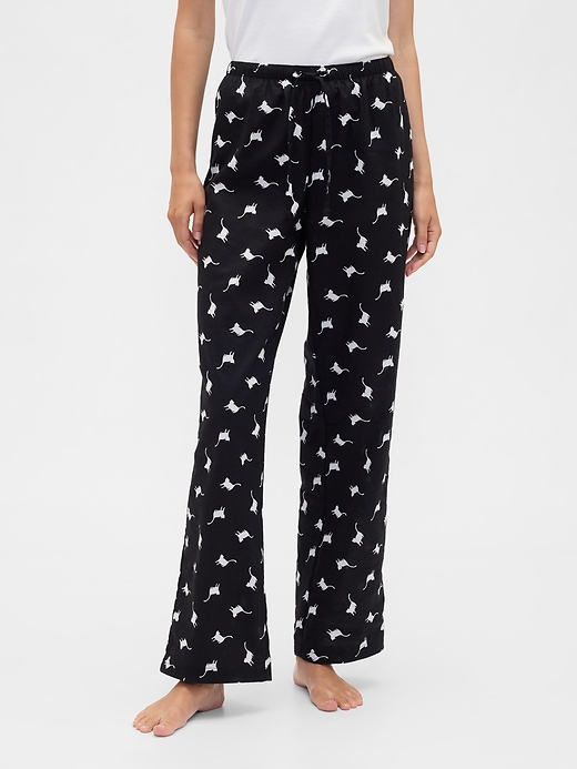 Image number 3 showing, Print Poplin PJ Pants