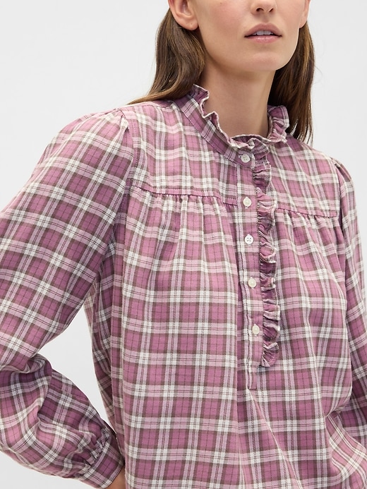 Image number 4 showing, Oversized Ruffle Top
