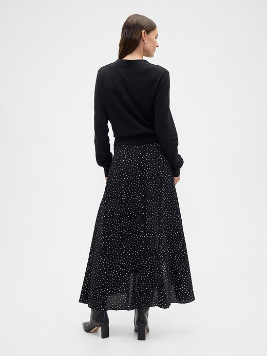 Image number 2 showing, Seamed Midi Skirt