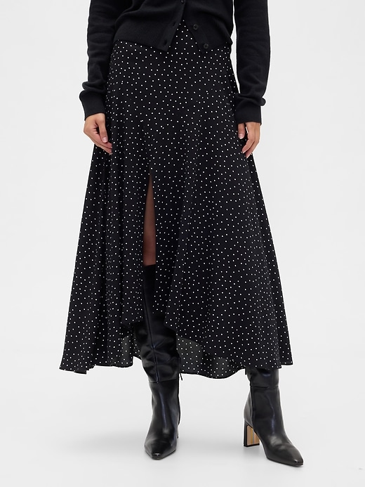 Image number 3 showing, Seamed Midi Skirt