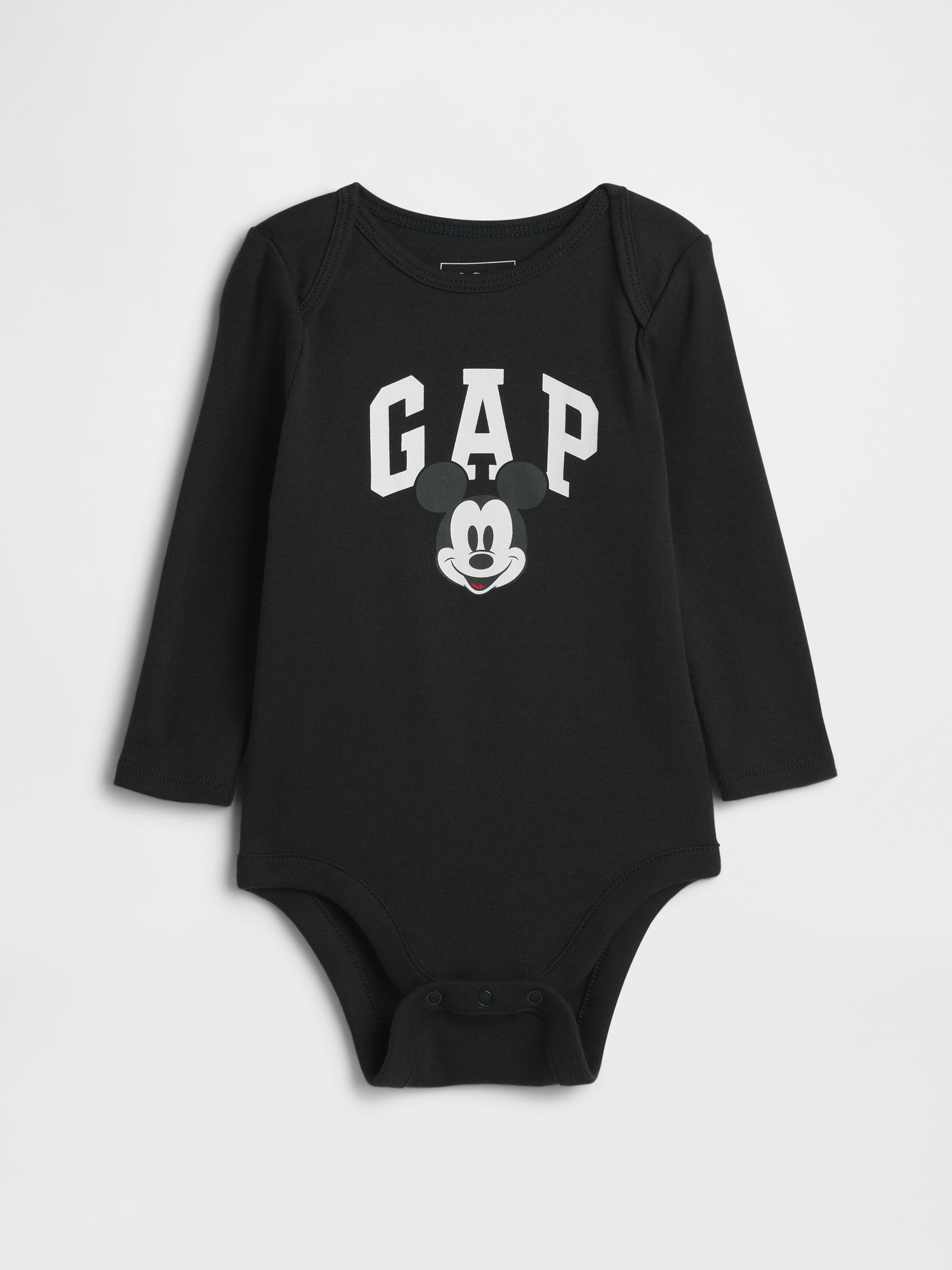 babyGap × Disney  Gap Logo Bodysuit - Black