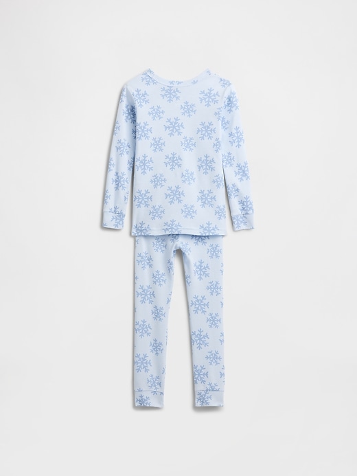 Image number 2 showing, babyGap 100% Organic Cotton Snowflake PJ Set