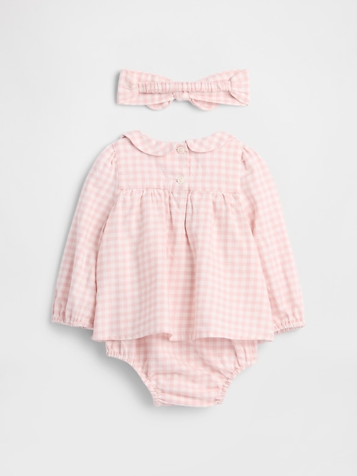 Image number 2 showing, Baby Flannel Two-Piece Bodysuit