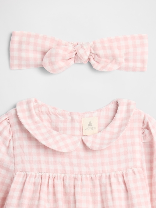 Image number 3 showing, Baby Flannel Two-Piece Bodysuit