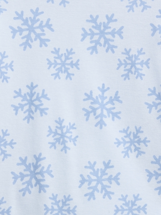 Image number 3 showing, babyGap 100% Organic Cotton Snowflake PJ Set