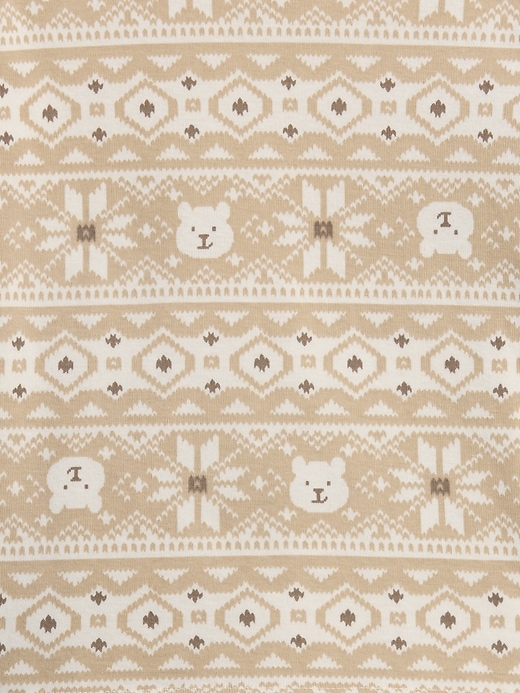 Image number 3 showing, babyGap 100% Organic Cotton Fair Isle PJ Set