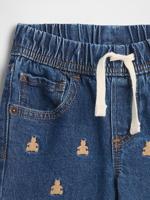 Image number 3 showing, babyGap Pull-On Original Straight Jeans