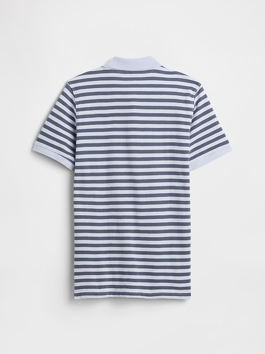 Image number 2 showing, Stripe Pique Polo Shirt