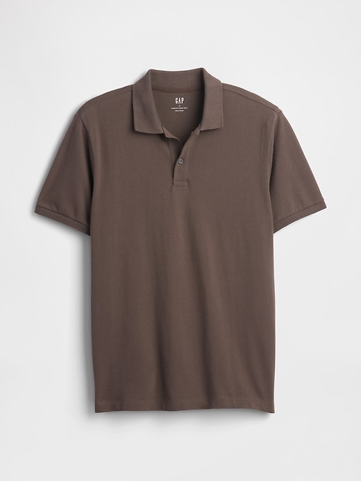 Image number 5 showing, Stretch Pique Polo Shirt