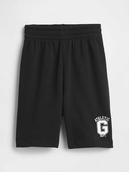 Image number 1 showing, Kids Relaxed Gap Logo No-Pocket Pull-On Shorts