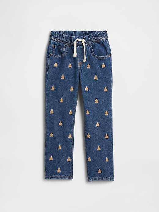 Image number 1 showing, babyGap Pull-On Original Straight Jeans