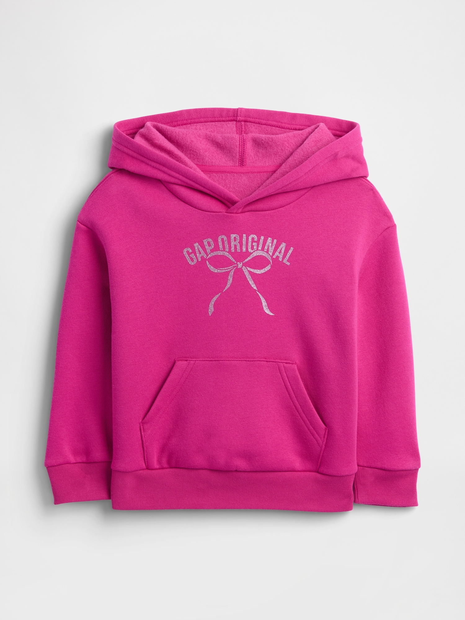 babyGap Relaxed Logo Graphic Hoodie - Pink