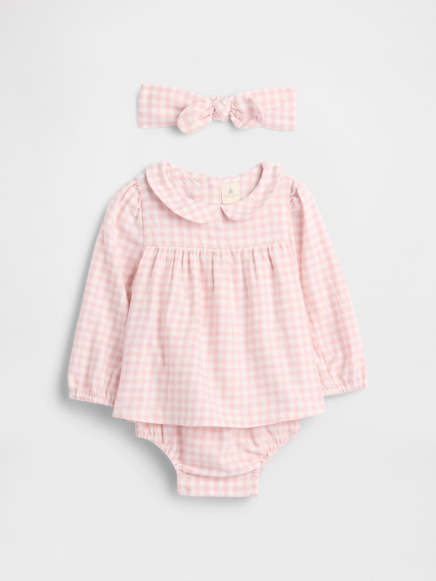 Baby Flannel Two-Piece Bodysuit