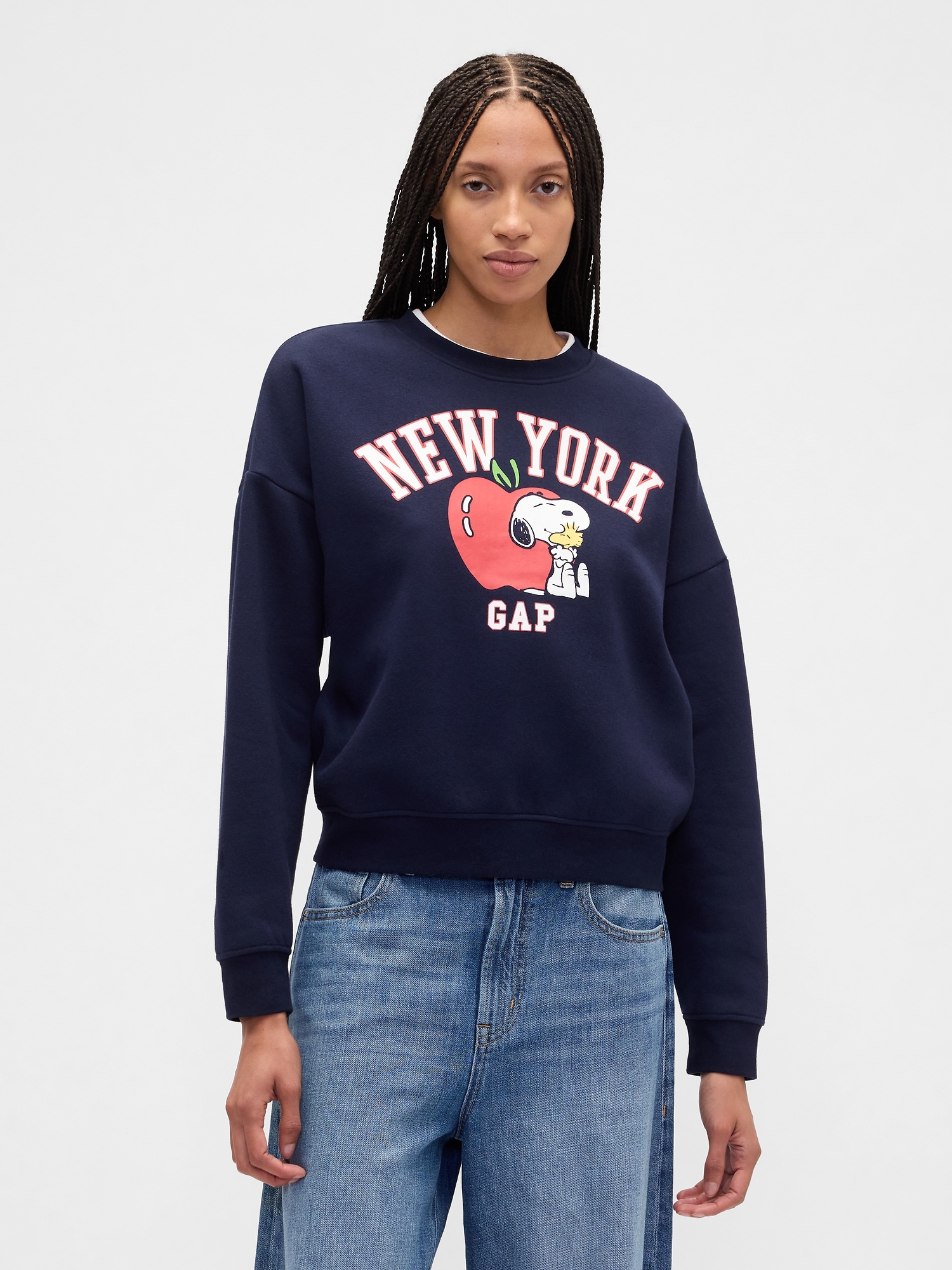 Peanuts Oversized Gap Logo Sweatshirt