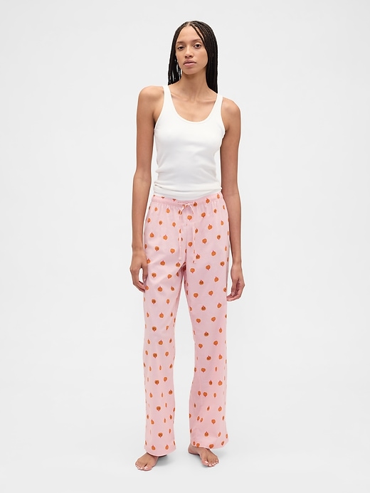 Image number 1 showing, Print Poplin PJ Pants