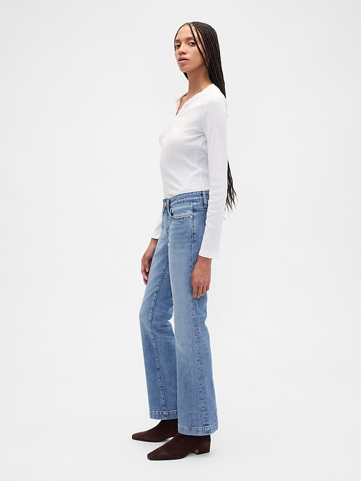 Image number 3 showing, Low Rise Boot Jeans