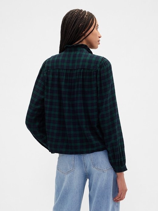 Image number 2 showing, Oversized Ruffle Top