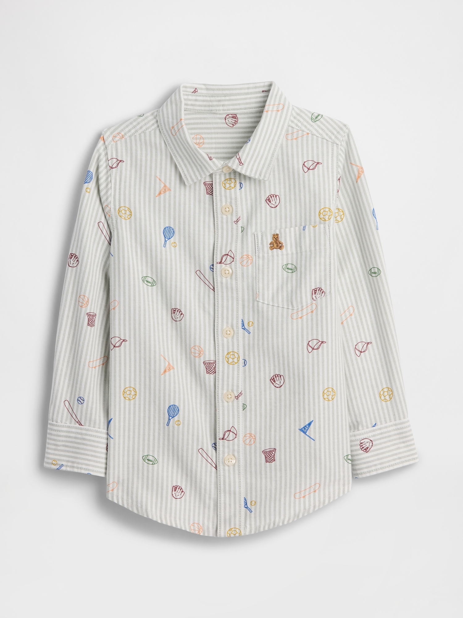 babyGap Print Oxford Shirt