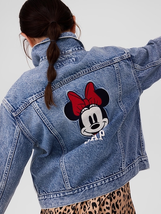 Image number 2 showing, GapKids &#215 Disney Minnie Mouse Relaxed Icon Denim Jacket