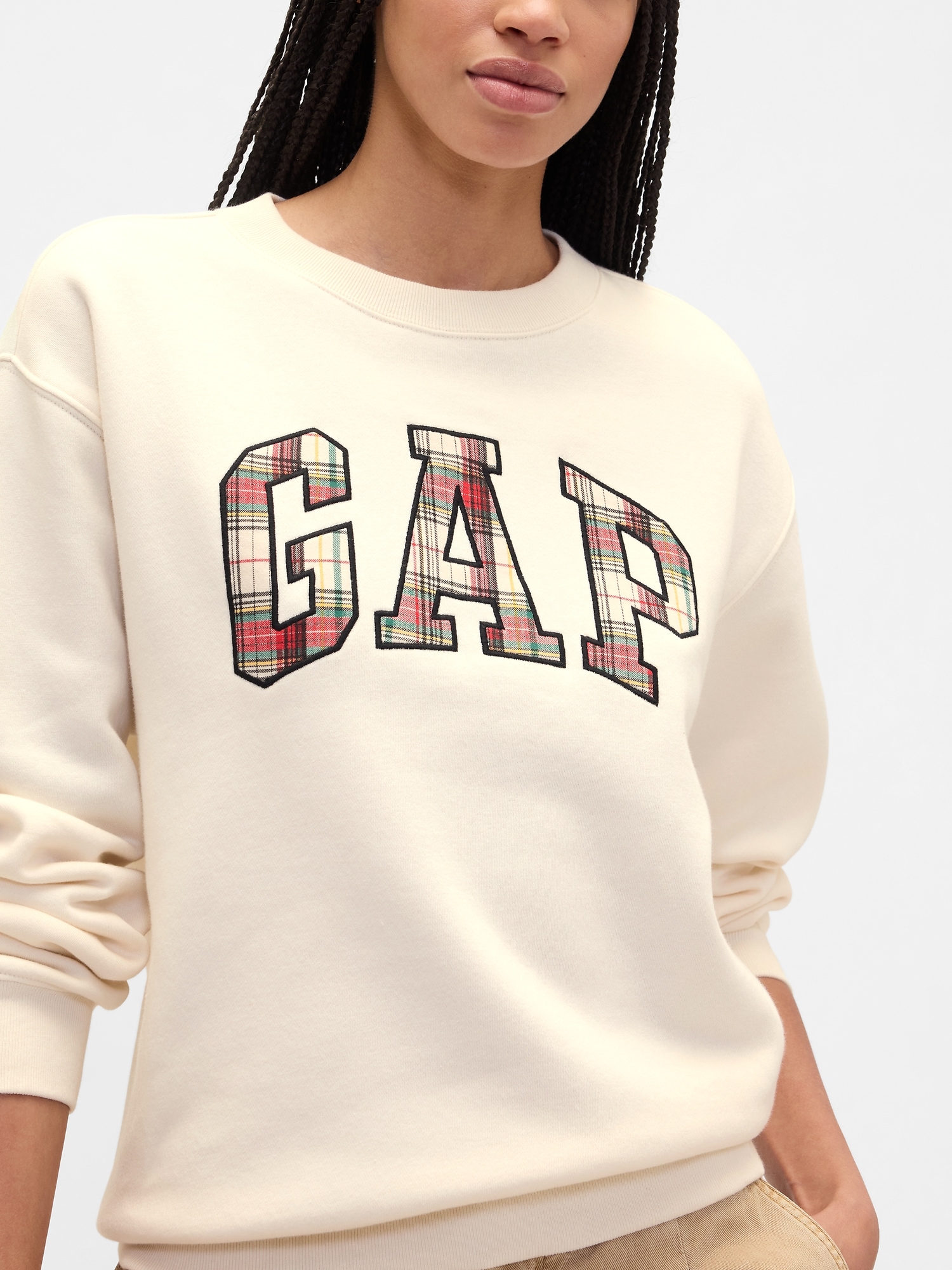 Gap Factory Gap Logo Sweatshirt In Neutral