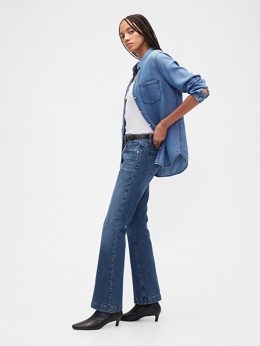 Image number 3 showing, Low Rise Boot Jeans