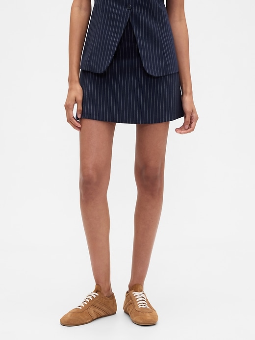 Image number 3 showing, Recycled Pull-On Mini Skirt