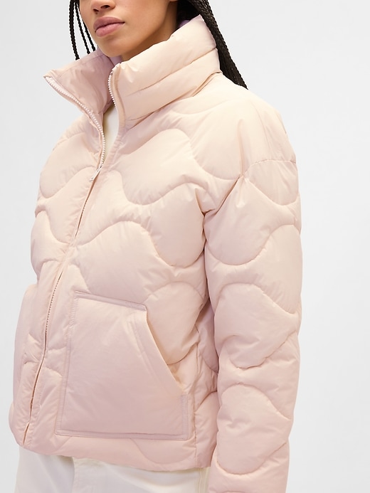 Image number 4 showing, Relaxed Quilted Nylon Jacket