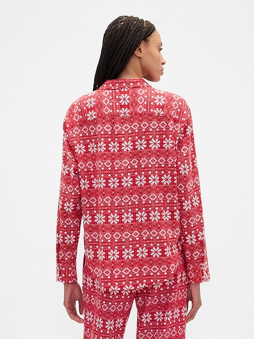 Image number 2 showing, Relaxed Flannel Sleep Shirt