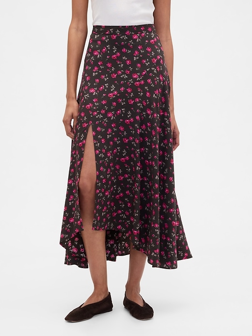 Image number 3 showing, Seamed Midi Skirt
