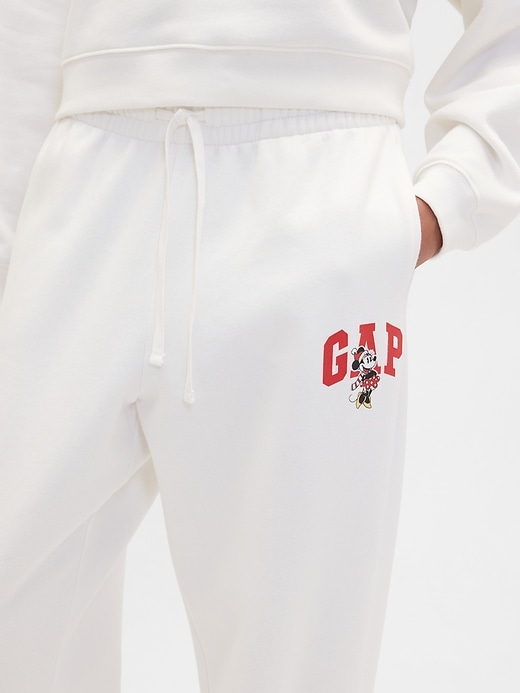 Image number 4 showing, Gap &#215 Disney Minnie Mouse Logo Joggers