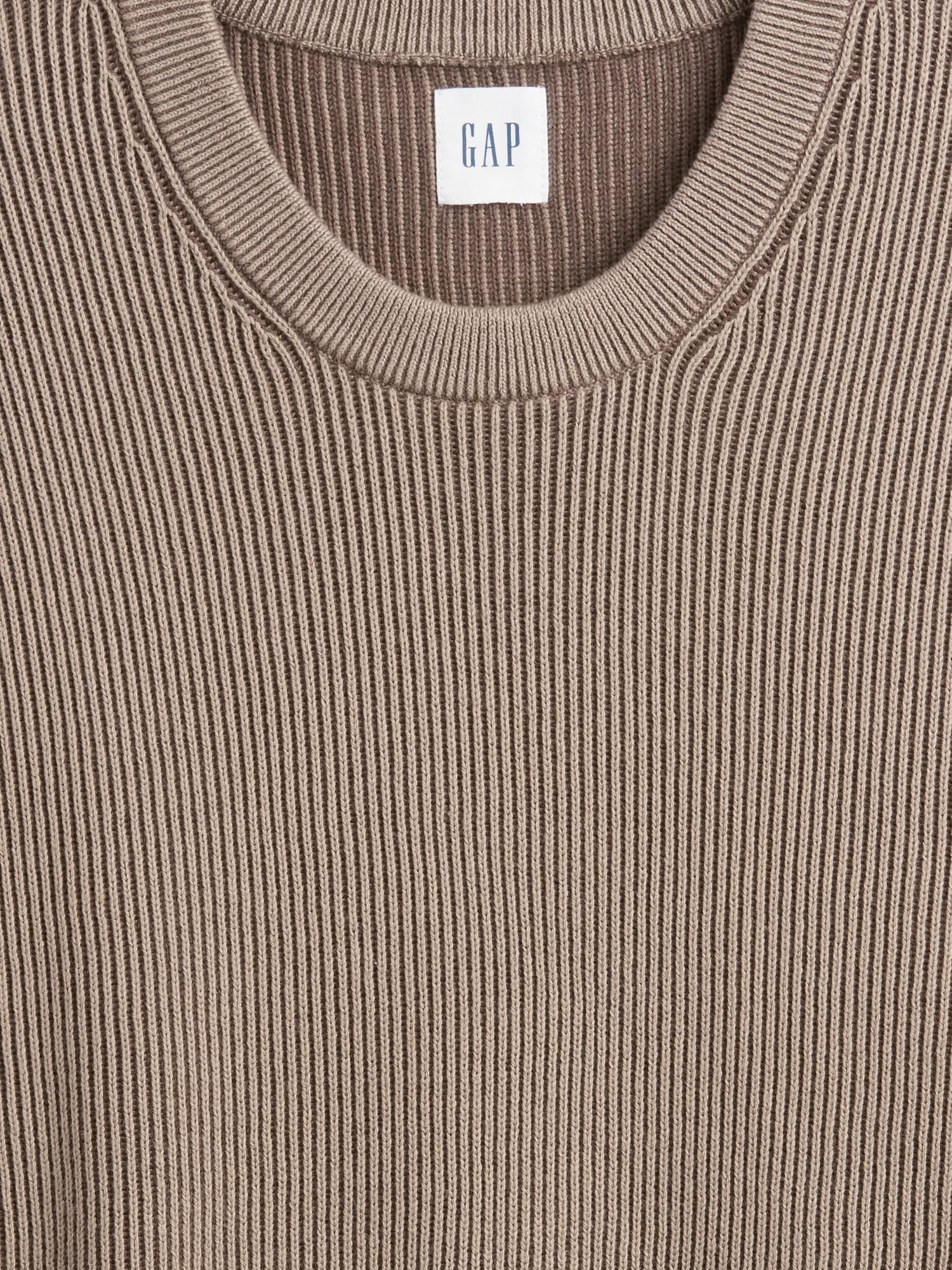 Gap Factory Oversized Fisherman-stitch Crewneck Sweater