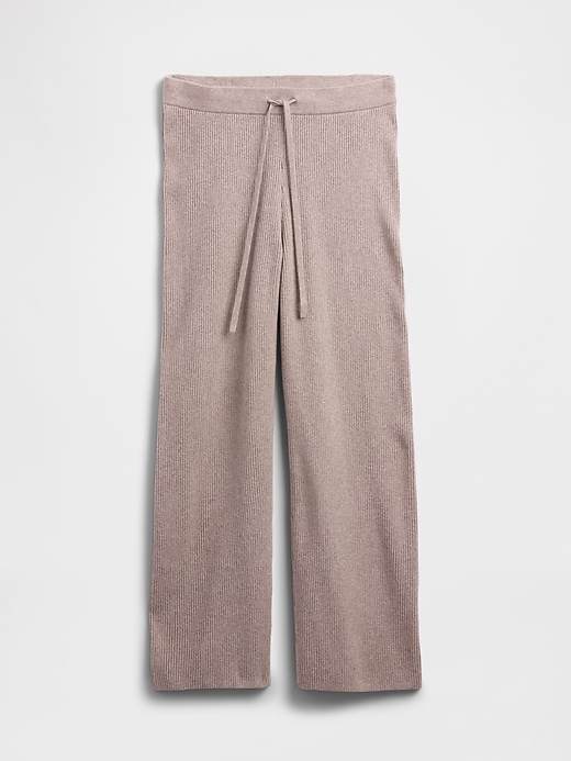Image number 7 showing, CashSoft Relaxed Ribbed Sweater Pants