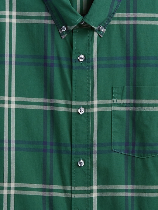 Image number 4 showing, Stretch Poplin Shirt in Standard Fit