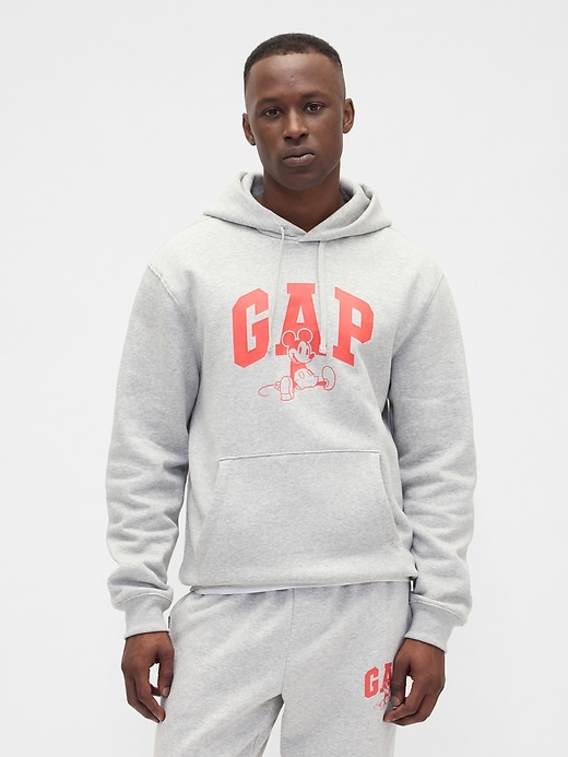 Image number 1 showing, Disney &#215 Mickey Mouse Relaxed Logo Hoodie