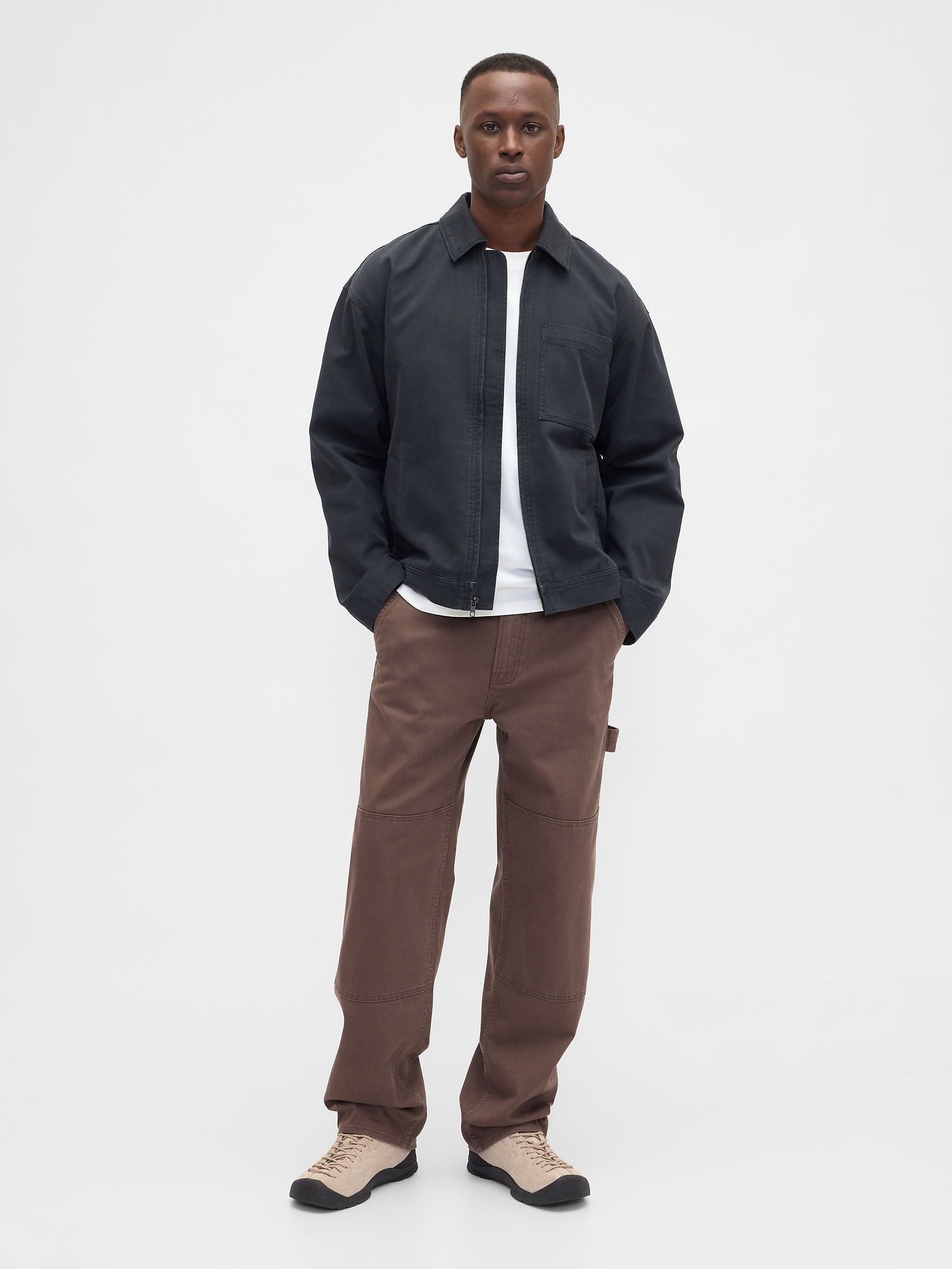 Relaxed Carpenter Jeans - New Brown