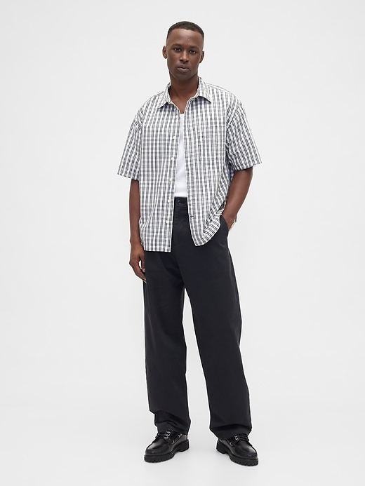 Image number 3 showing, Poplin Shirt in Boxy Fit