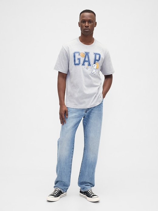 Image number 3 showing, Peanuts Boxy Logo T-Shirt