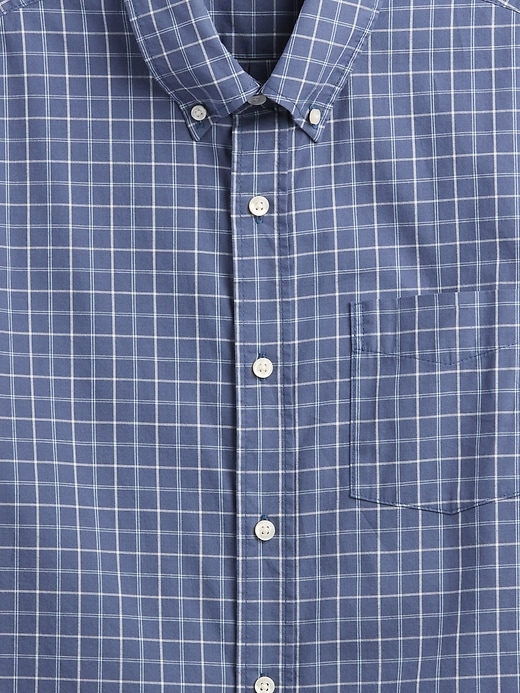 Image number 4 showing, Stretch Poplin Shirt in Standard Fit