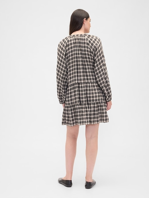 Image number 5 showing, Relaxed Flannel Shirtdress