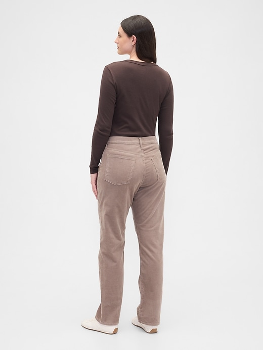 Image number 6 showing, High Rise '90s Original Straight Corduroy Pants