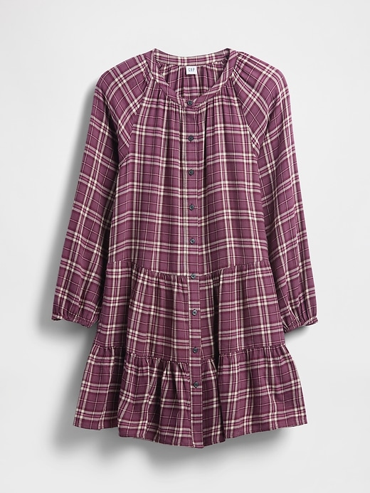 Image number 6 showing, Relaxed Flannel Shirtdress