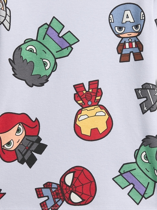 Image number 3 showing, babyGap &#124 Marvel Avengers 100% Organic Cotton PJ Set