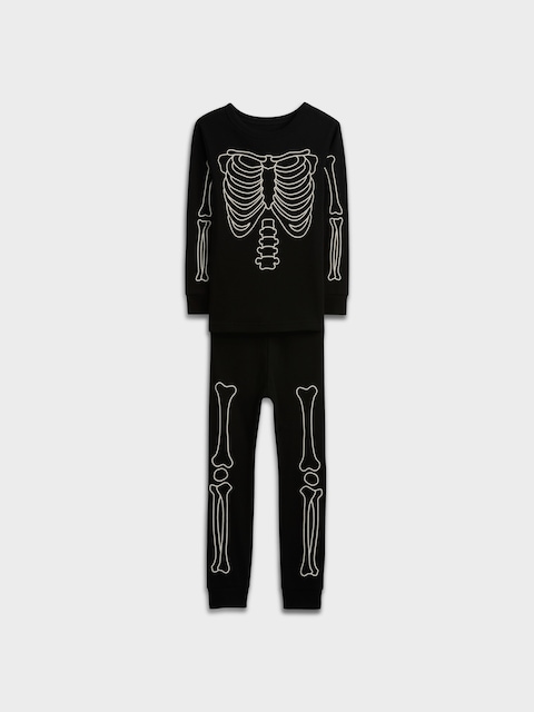 Kids & babyGap 100% Organic Cotton Glow-in-the-Dark PJ Set