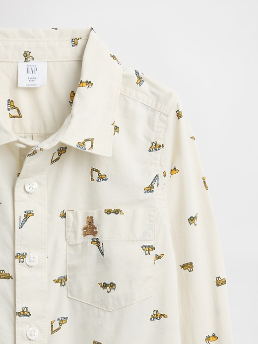 Image number 3 showing, babyGap Poplin Shirt
